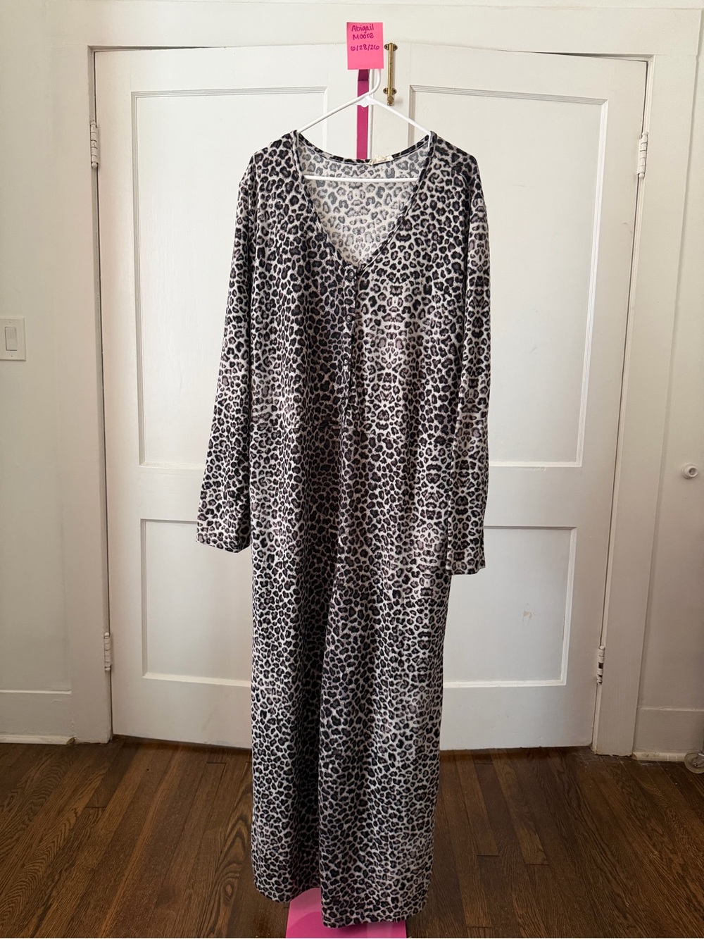 Size 3X Oddi Leopard Jumpsuit